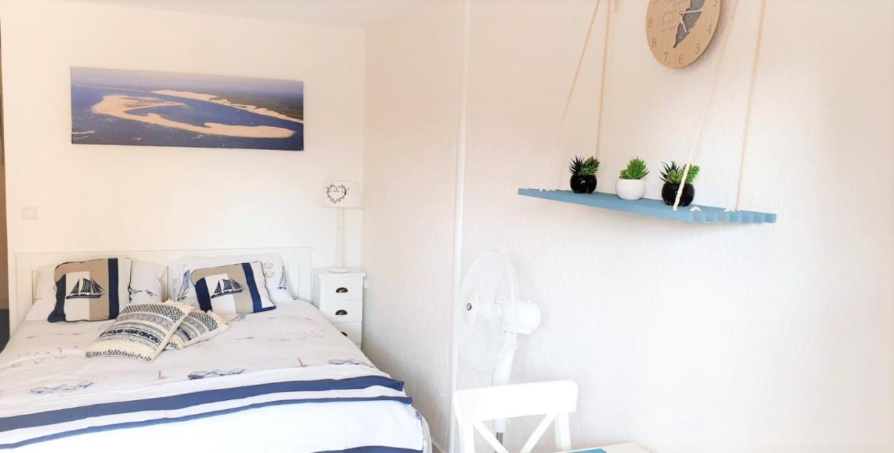 Studio Océan avec terrasse cœur de ville Biscarrosse Esterno foto